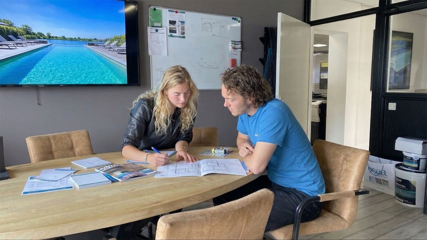 Orientatie Oriëntatiegesprek over een maatwerkzwembad
